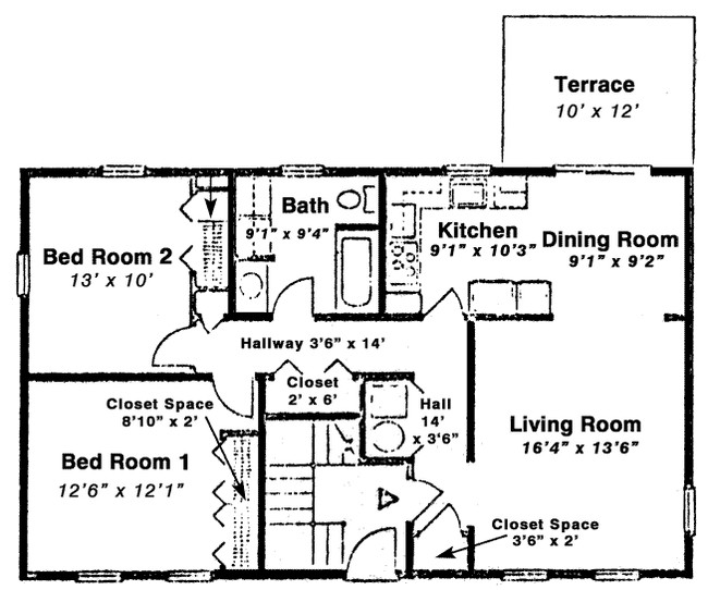 2BR/1BA - Rossmoor Adult Community