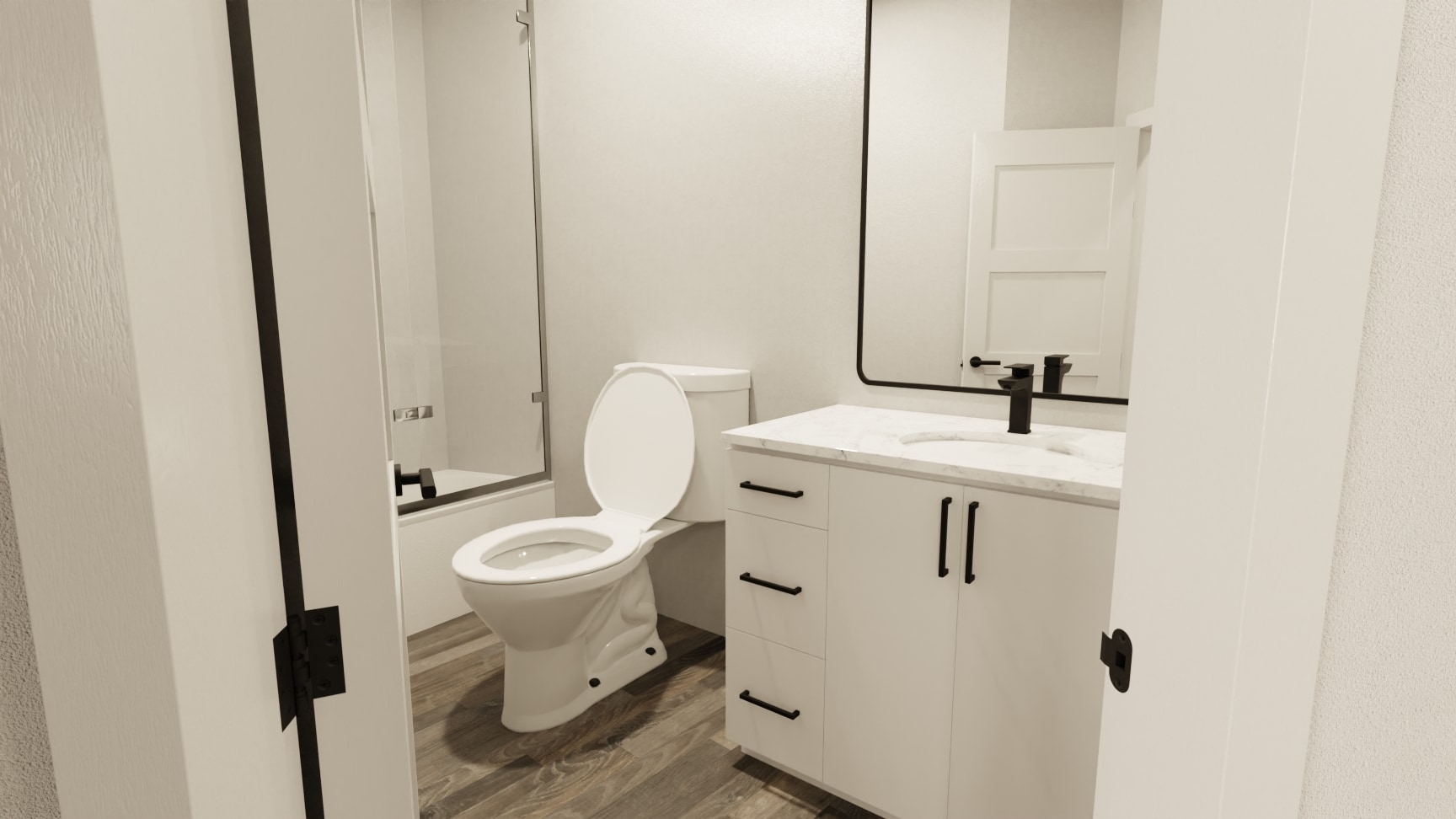 Upstairs Full Bath - 192 74th St