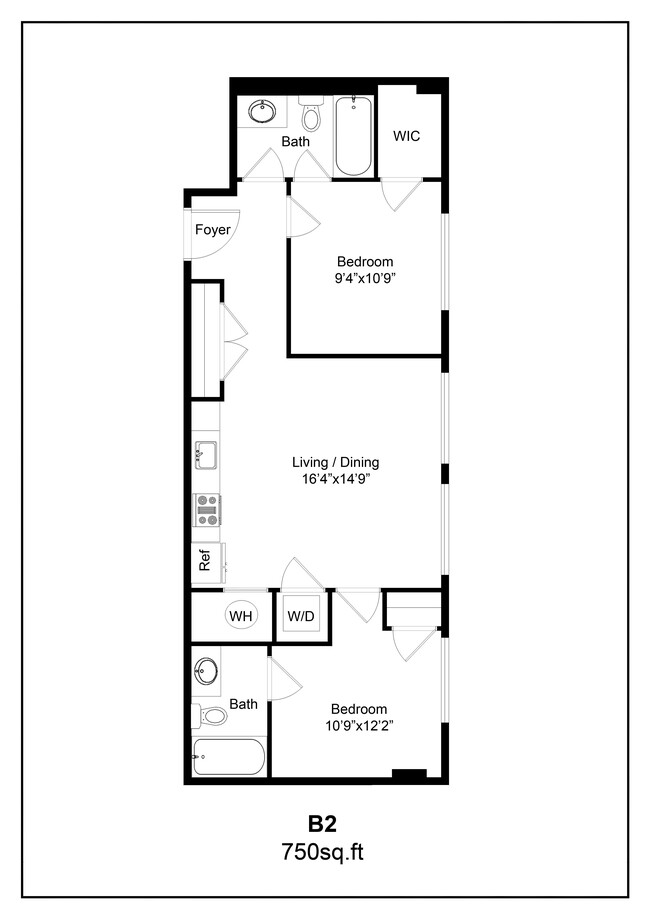 Floorplan - MDXL Flats