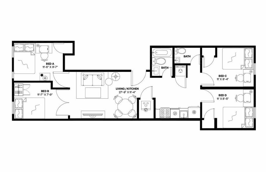 Building Photo - Room in Shared 4 bed/1.5 bath home in Bedford-Stuyvesant