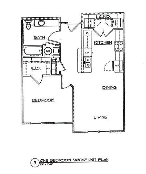 1BR, 1BA - Abbington Manor