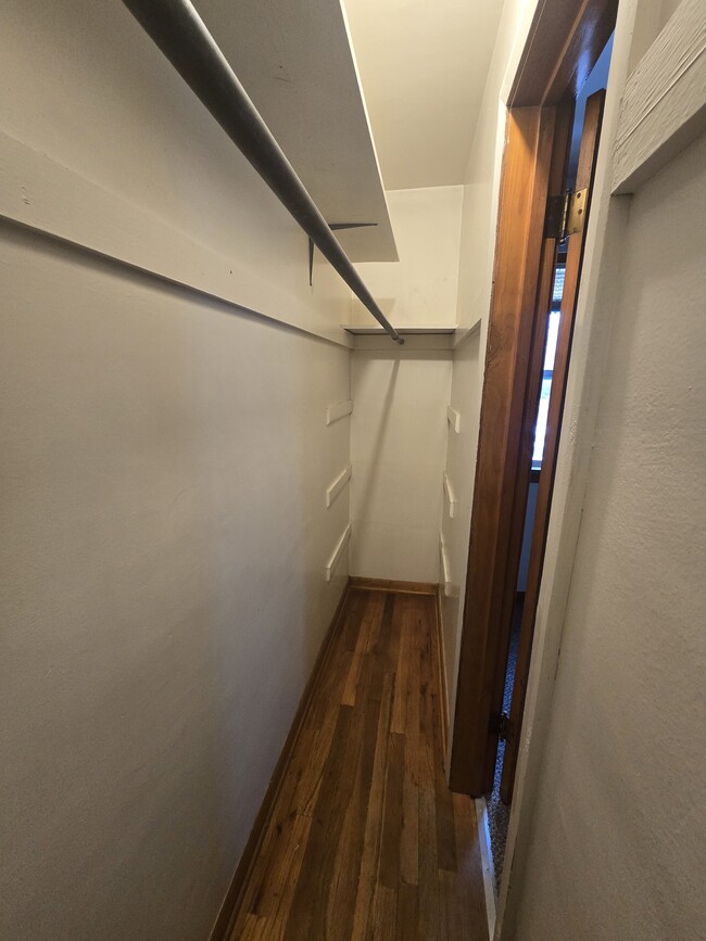 Upper bedroom closet - 613 W 25th St