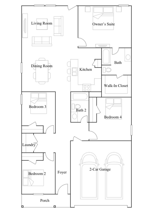 Building Photo - 1667 SF Home in Hidden Trails - 4 BR /2 BA...