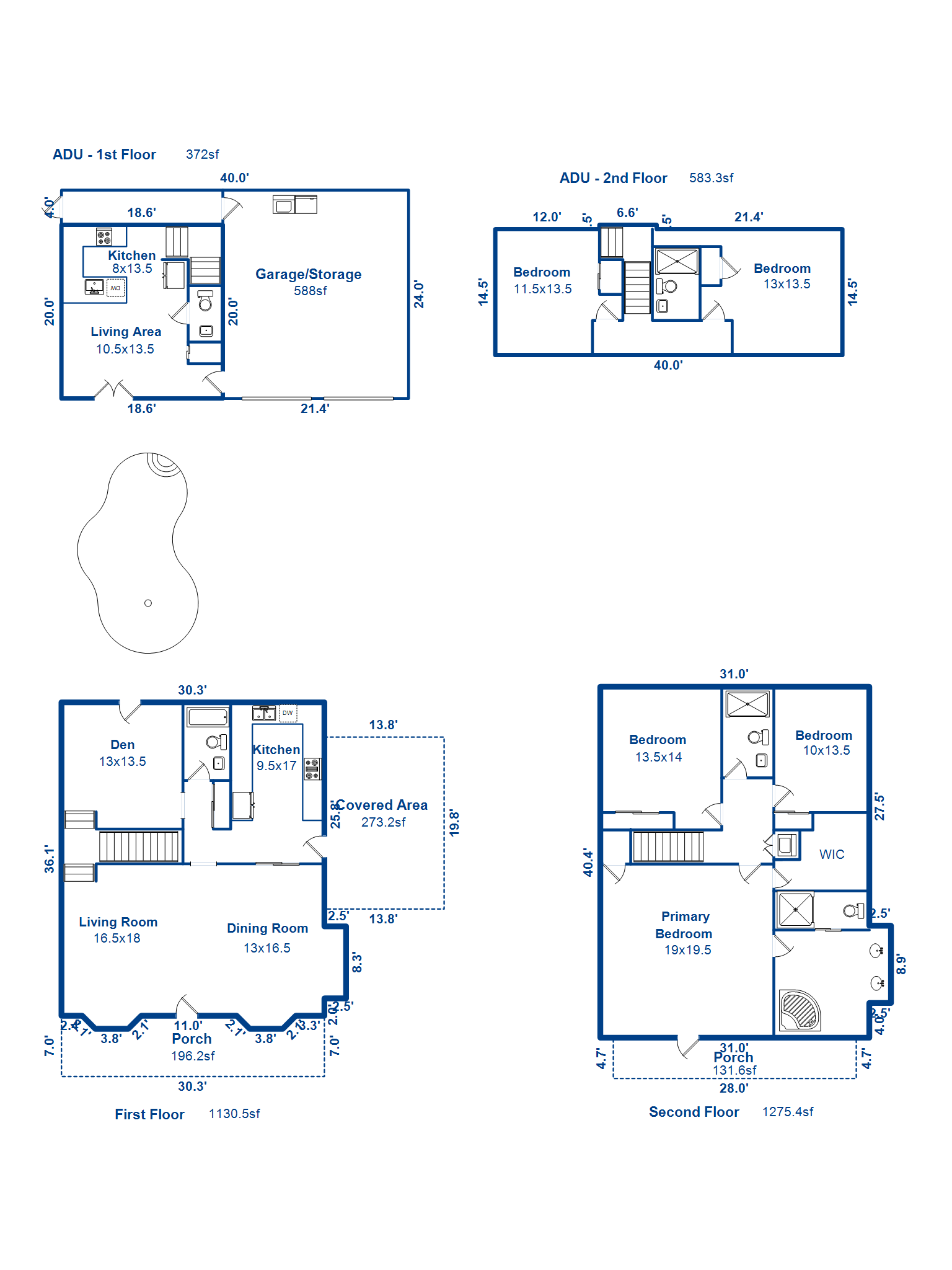 Floor Plan - 2142 Golfview Dr