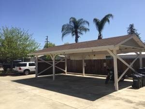 Carport with designated space for unit - 375 N M St