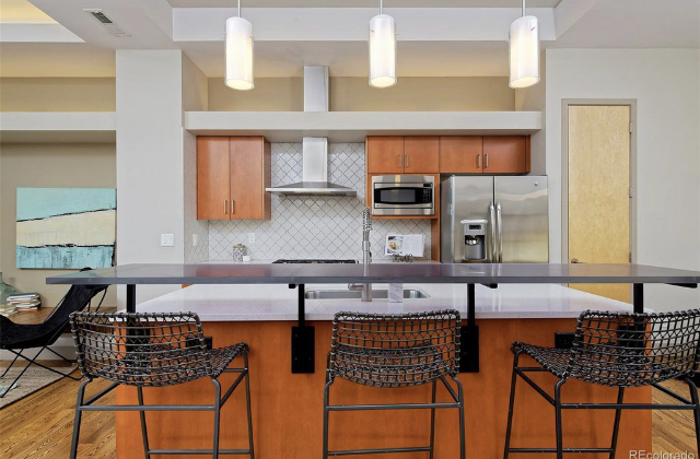 Kitchen with gas cooktop, new dishwasher, and pantry - 3211 Shoshone St