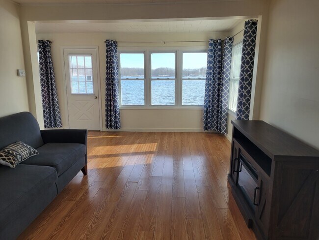 Living Room Facing Lake View 1 - 5207 N Shore Dr