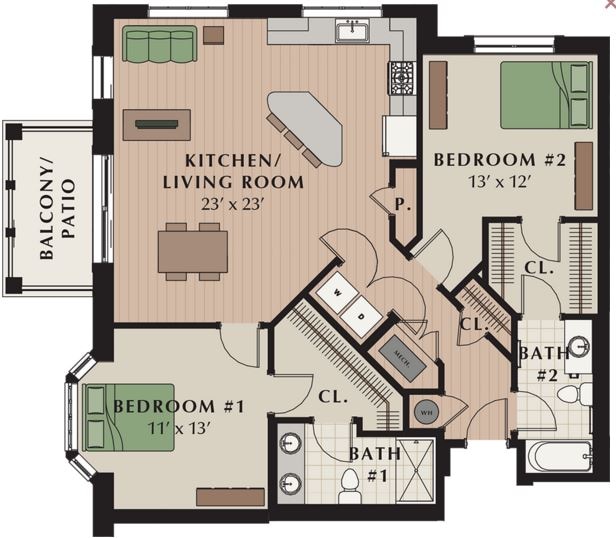Floorplan - Meridian at Eagleview