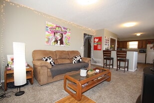 Sample Livingroom (all units have similar floor plan) - 1312 Ohio St
