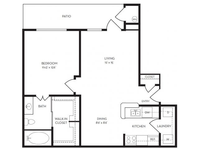 Floorplan - Villas at Rogers Ranch