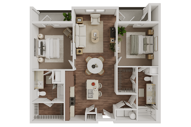 Floorplan - The Mark at Midtown Park