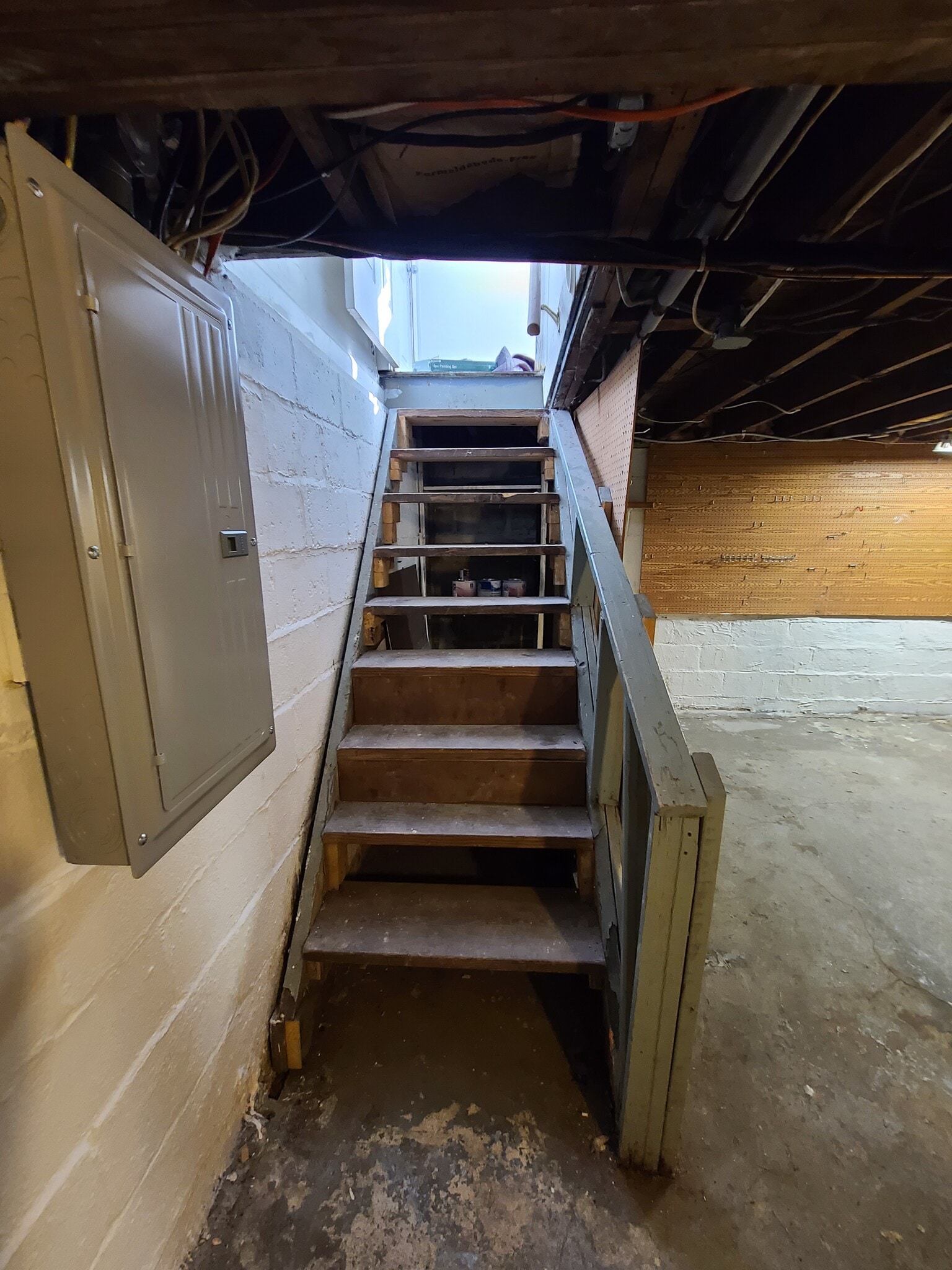 Basement Stairs - 417 S Spencer Ave