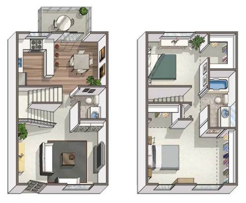 2x1.5 - Tustin Parc Townhomes & Apartments