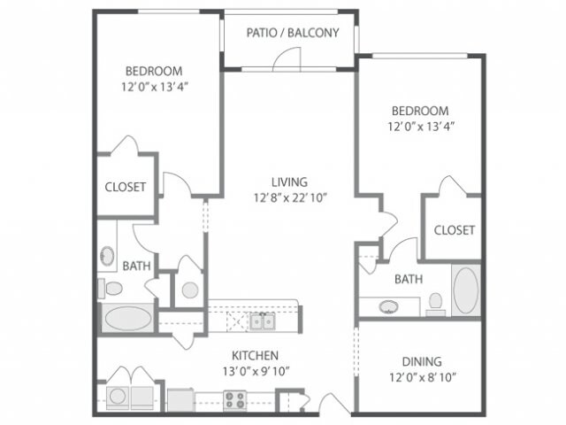 Floorplan - AMLI Quadrangle