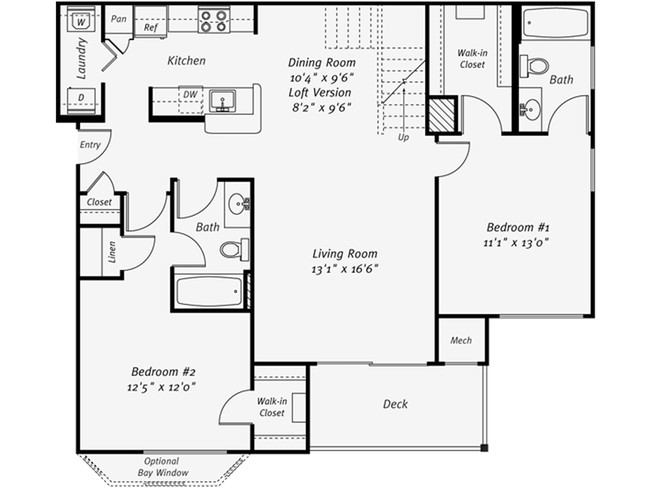 Floorplan - Avalon at Bedford Center