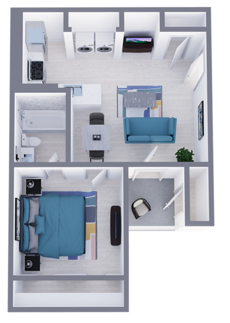 A1 Renovated - Rise at Highland Meadows