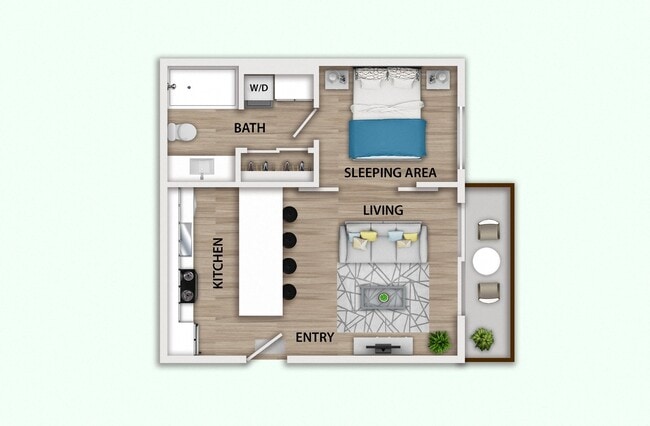 Floorplan - Parkwood Apartments