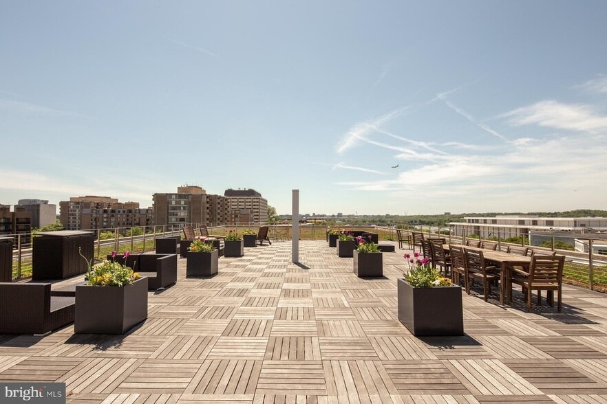 View from rooftop - facing south - 2475 Virginia Ave NW