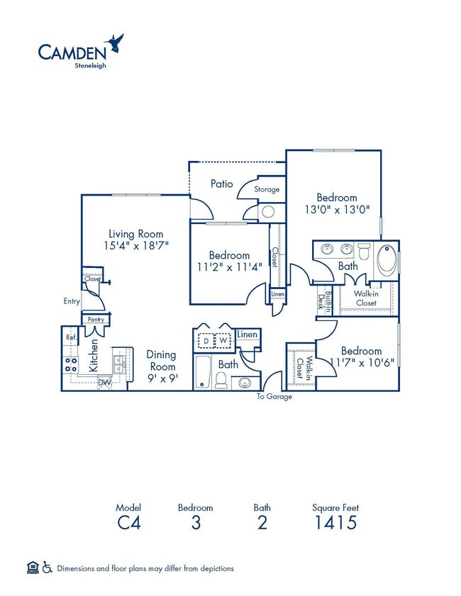 Floorplan - Camden Stoneleigh