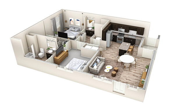 Floorplan - Springs at Five and Main