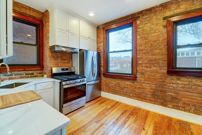 Unit 1 kitchen - 312 E 3rd St