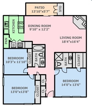 3BR/2BA - MacArthur Park