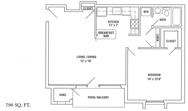 one bedroom - Shenandoah Station