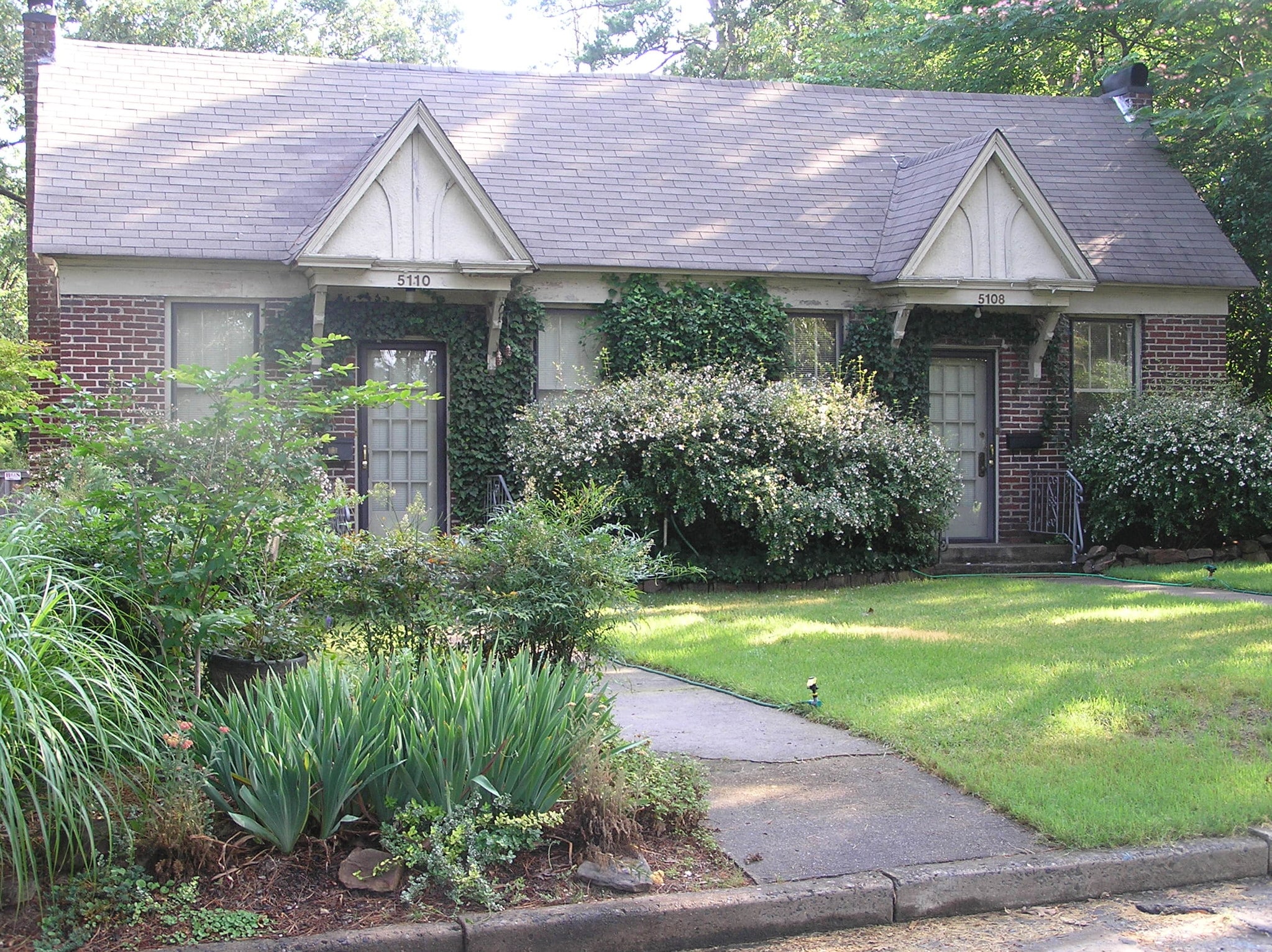 Duplex front facade - 5110 F St