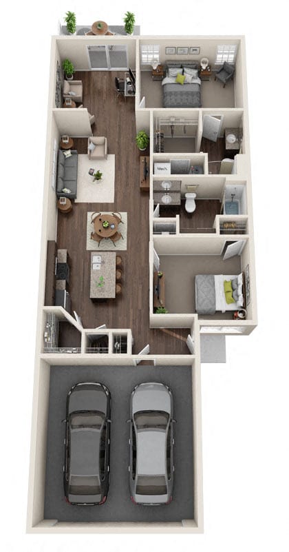 Floorplan - Redwood Midland