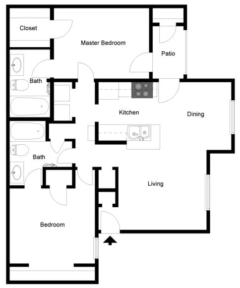 Ashford Remington 2 Bed 2 Bath - Ashford Remington