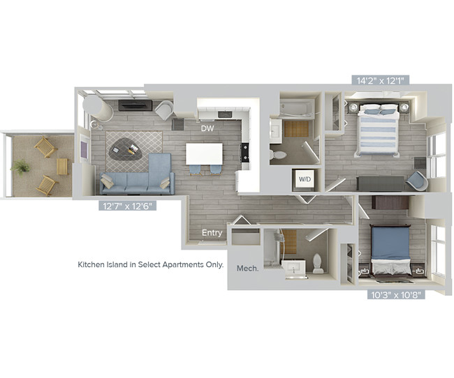 Floorplan - Avalon Brooklyn Bay