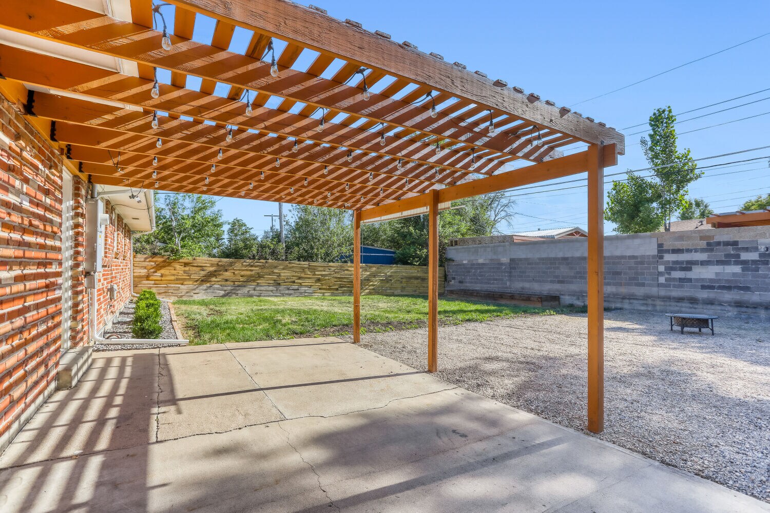 Patio with Lights - 8063 Wyandot St