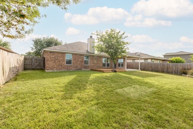 Back of Home View From Fence Line - 706 Indian Blanket