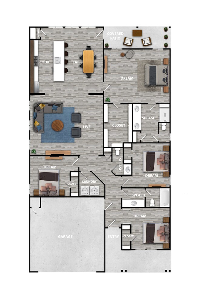 Building Photo - Gorgeous 4/2.5/2 on a corner lot!