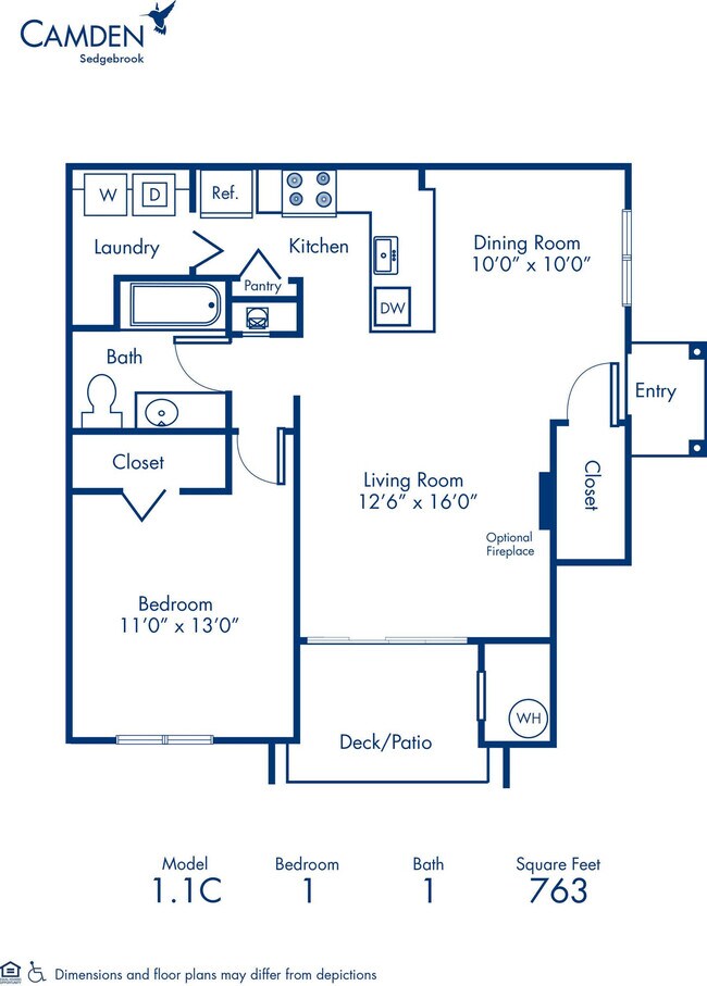 Floorplan - Camden Sedgebrook