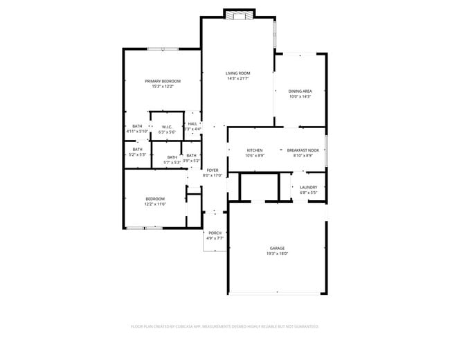 Building Photo - 2 bed 2 bath Duplex in with Large Living Room.