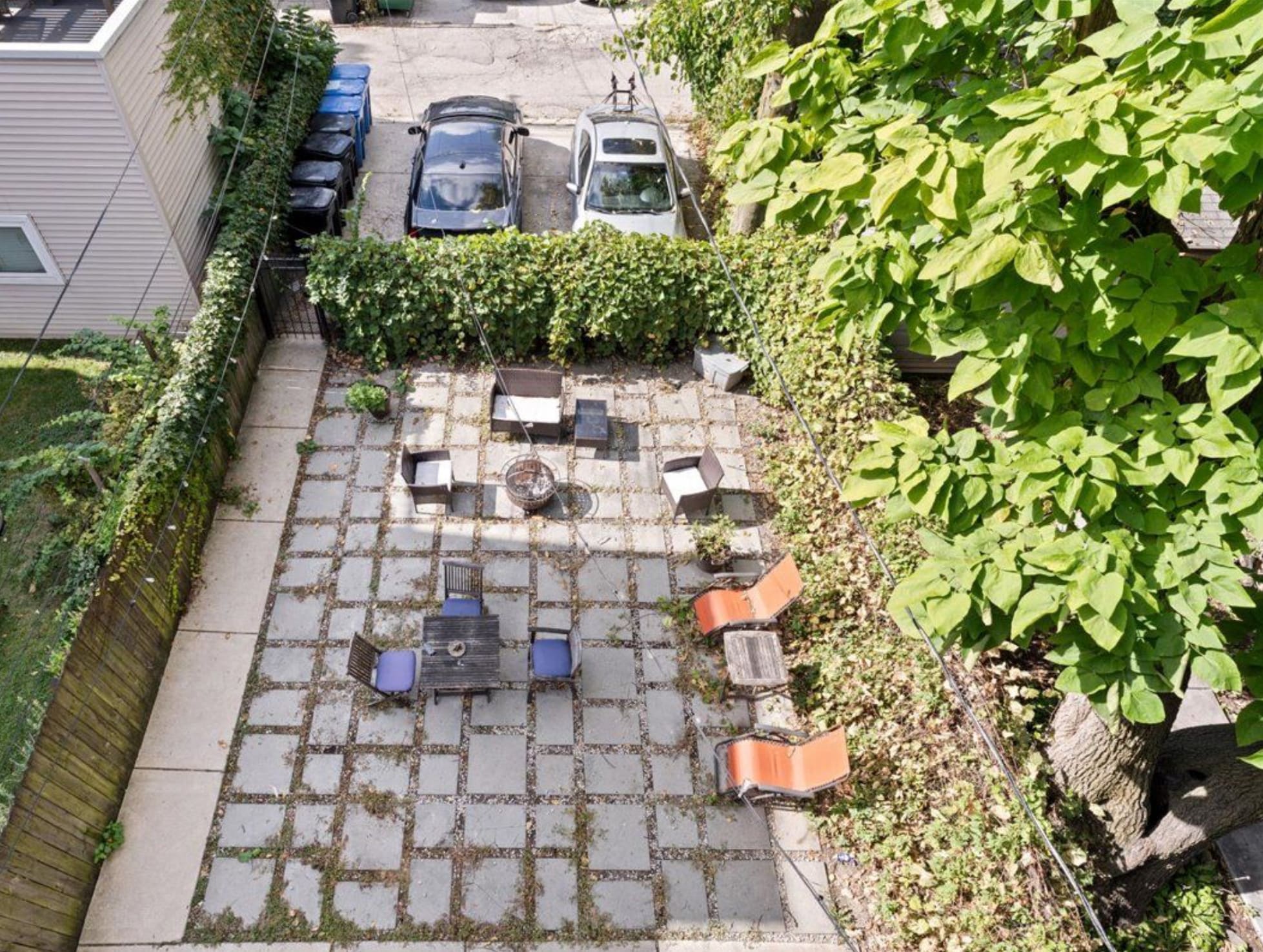 Back Yard + Parking - 1408 N Maplewood Ave