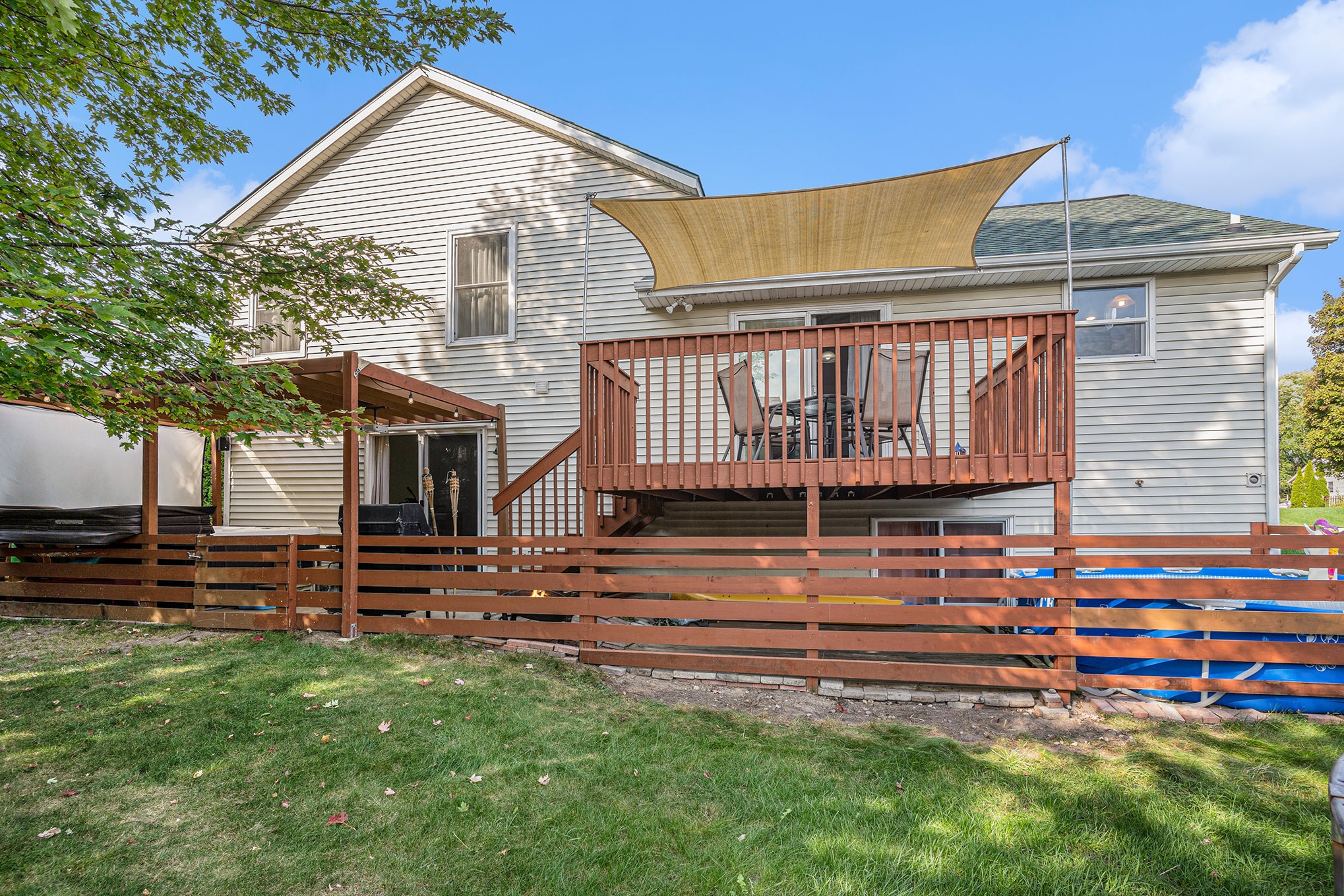 Back yard - 7342 Cherry Ave