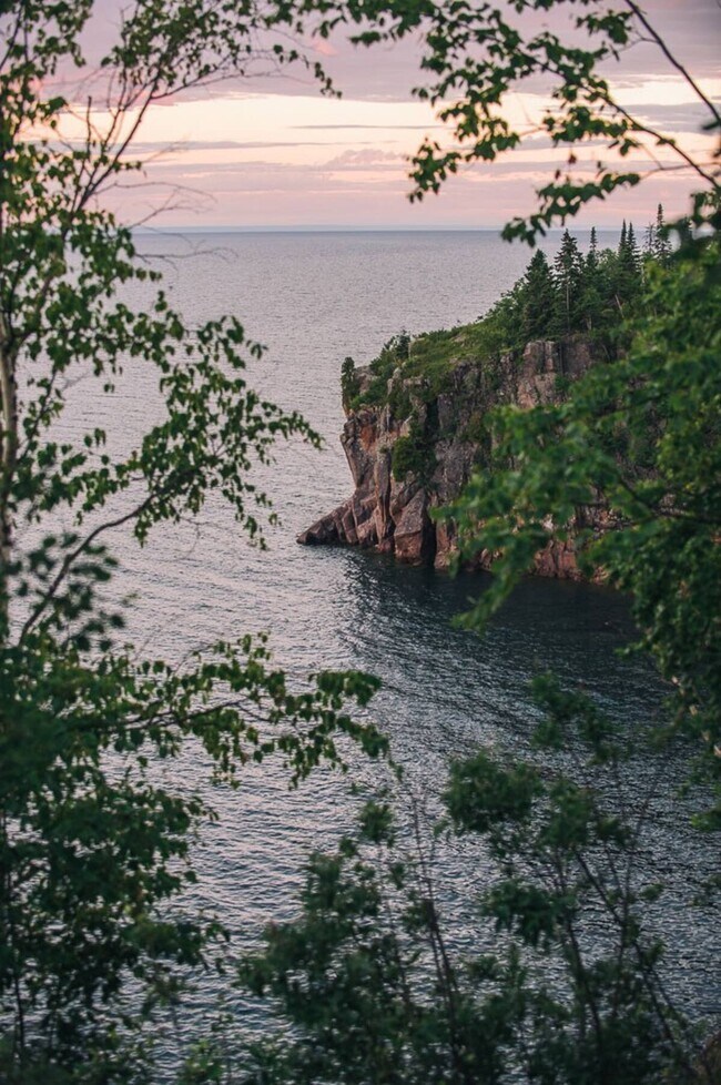The cliff to the south (taken from the property) - 6012 Highway 61