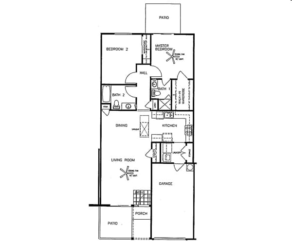 Floorplan - Maple Estates Apartments