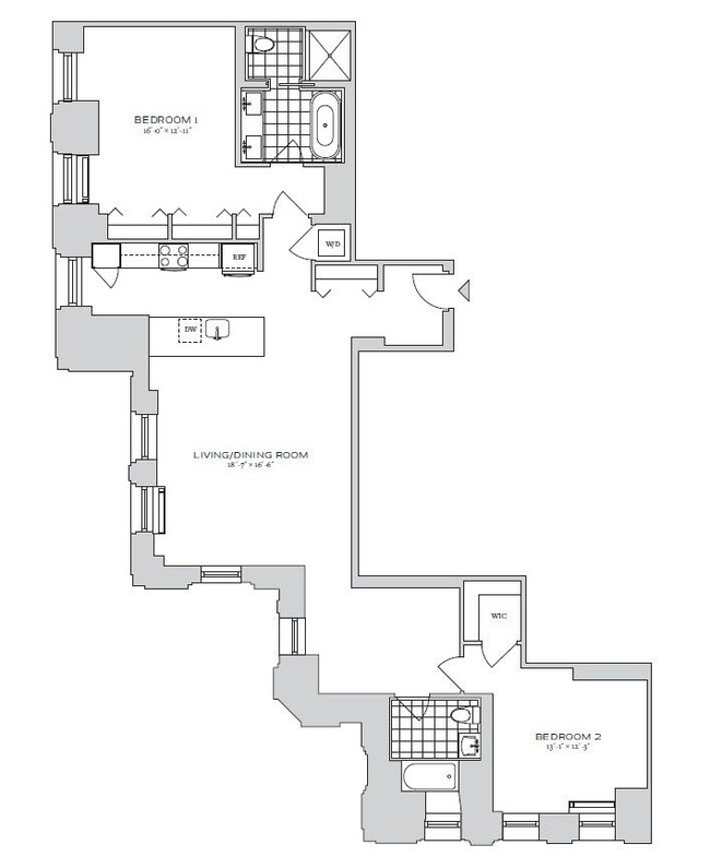 Floorplan - 70 Pine Apartments