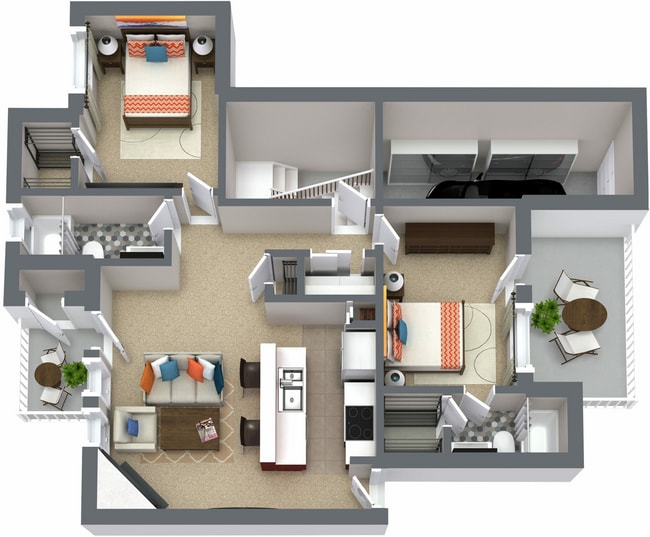 B1 Floor Plan.jpg - Western Station Apartments