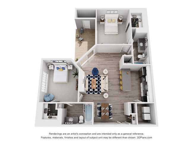 Floorplan - The Trails at Cahaba River