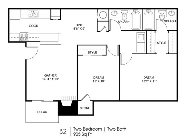 Floorplan - The Haven