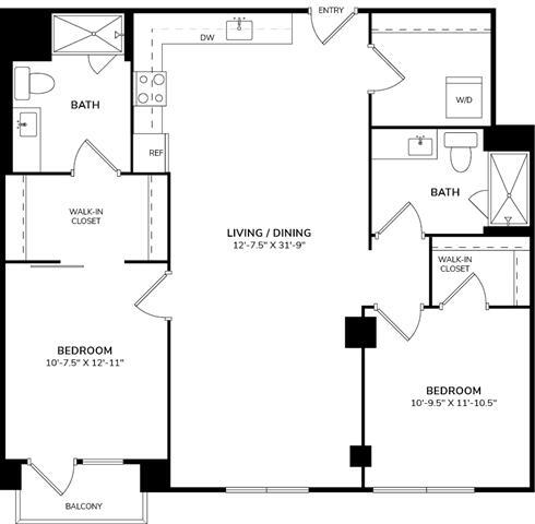 Floorplan - The Marston by Windsor