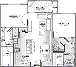 Floorplan - Somerset Lofts