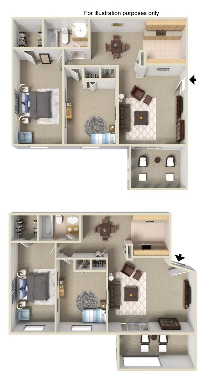 Floorplan - North Towne Villas