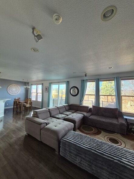 Living room + Dining Area - 4441 S Johnson Ct