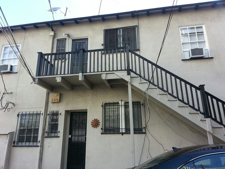 REAR ENTRANCE FROM GARAGE DECK - 6328 Orange St