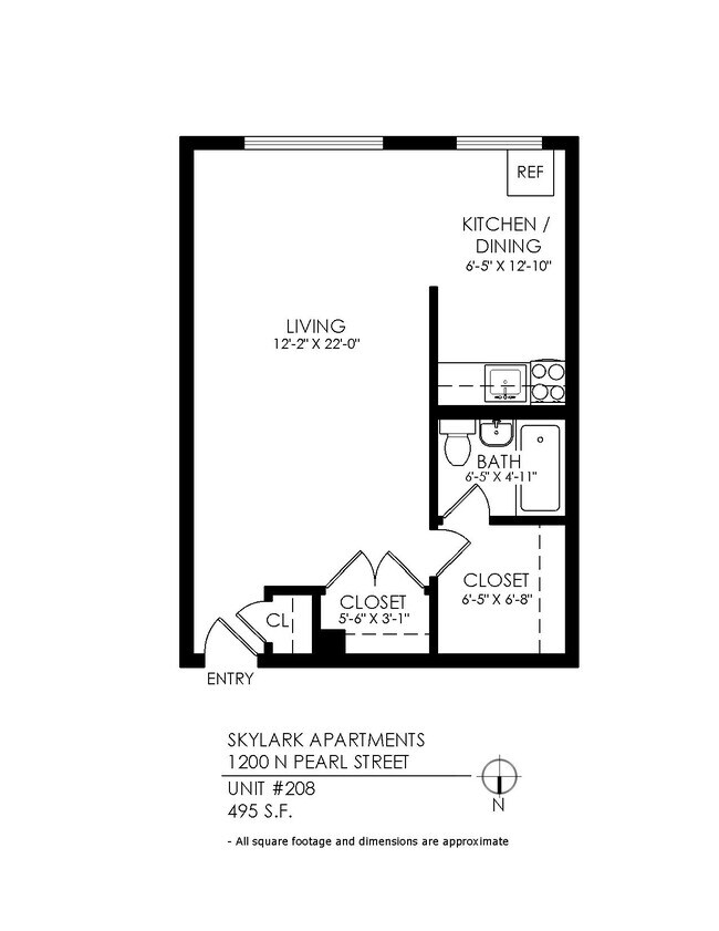 Floorplan - Skylark Apartments